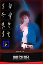 Android Application, Michael dancing